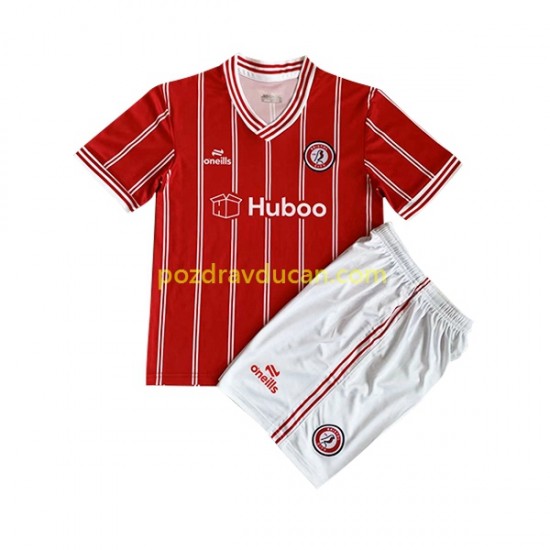 Nogometni Dresovi Bristol City Dječji Domaći dres 2023-2024 Kratkih Rukava