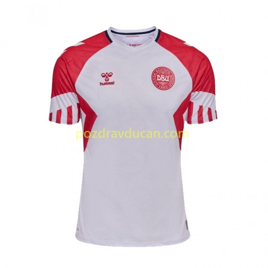 Nogometni Dresovi Danska Muški Gostujući dres 2023 Kratkih Rukava
