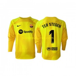 Nogometni Dresovi FC Barcelona Ter Stegen 1 Vratar Muški Četvrti dres 2022-2023 Dugi Rukav