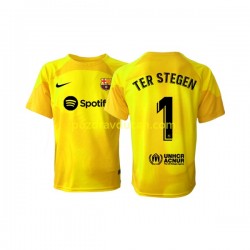 Nogometni Dresovi FC Barcelona Ter Stegen 1 Vratar Muški Četvrti dres 2022-2023 Kratkih Rukava