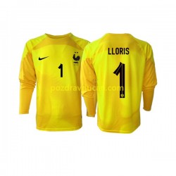 Nogometni Dresovi Francuska Hugo Lloris 1 Vratar Muški Treći dres World Cup 2022 Dugi Rukav