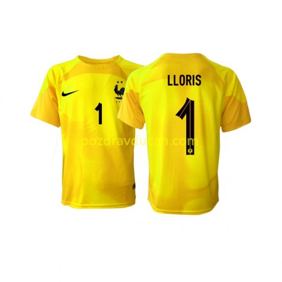 Nogometni Dresovi Francuska Hugo Lloris 1 Vratar Muški Treći dres World Cup 2022 Kratkih Rukava