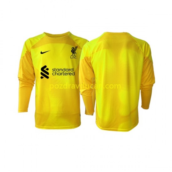 Nogometni Dresovi Liverpool Vratar Muški Četvrti dres 2022-2023 Dugi Rukav