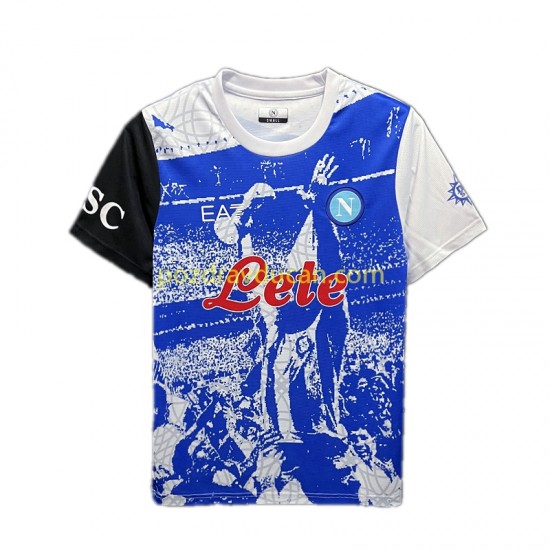 Nogometni Dresovi Napoli Maradona Champions Special Edition Muški Domaći dres 2023 Kratkih Rukava