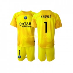 Nogometni Dresovi Paris Saint-Germain K.NAVAS 1 Vratar Dječji Treći dres 2022-2023 Kratkih Rukava