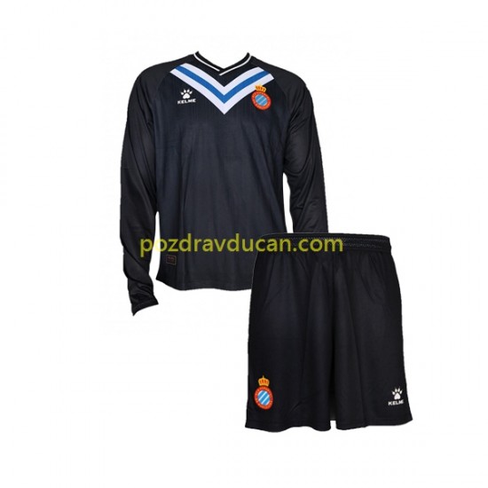 Nogometni Dresovi RCD Espanyol Vratar Dječji Domaći dres 2022-2023 Dugi Rukav