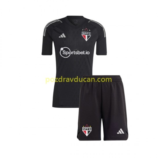 Nogometni Dresovi Sao Paulo Vratar Dječji Domaći dres 2023-2024 Kratkih Rukava