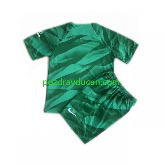 Nogometni Dresovi Atlético Madrid Vratar Dječji Gostujući dres 2023-2024 Kratkih Rukava