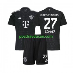 Nogometni Dresovi FC Bayern München Yann Sommer 27 Vratar Dječji Domaći dres 2023-2024 Kratkih Rukava