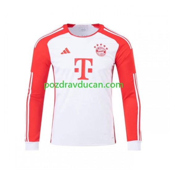 Nogometni Dresovi FC Bayern München Muški Domaći dres 2023-2024 Dugi Rukav