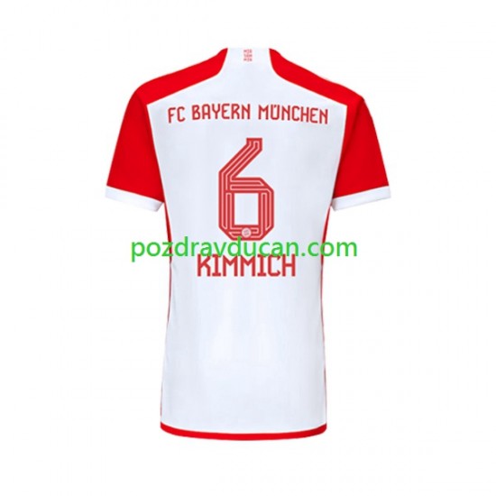 Nogometni Dresovi FC Bayern München Joshua Kimmich 6 Muški Domaći dres 2023-2024 Kratkih Rukava