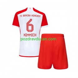 Nogometni Dresovi FC Bayern München Joshua Kimmich 6 Dječji Domaći dres 2023-2024 Kratkih Rukava