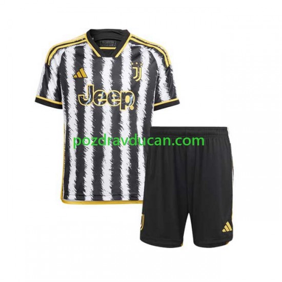 Nogometni Dresovi Juventus Dječji Domaći dres 2023-2024 Kratkih Rukava