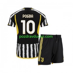 Nogometni Dresovi Juventus Paul Pogba 10 Dječji Domaći dres 2023-2024 Kratkih Rukava