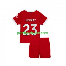 Nogometni Dresovi Liverpool Luis Diaz 23 Dječji Domaći dres 2023-2024 Kratkih Rukava