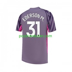 Nogometni Dresovi Manchester City Ederson Moraes 31 Vratar Muški Gostujući dres 2023-2024 Kratkih Rukava