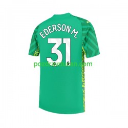 Nogometni Dresovi Manchester City Ederson Moraes 31 Vratar Muški Domaći dres 2023-2024 Kratkih Rukava
