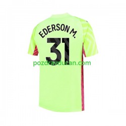 Nogometni Dresovi Manchester City Ederson Moraes 31 Vratar Muški Treći dres 2023-2024 Kratkih Rukava