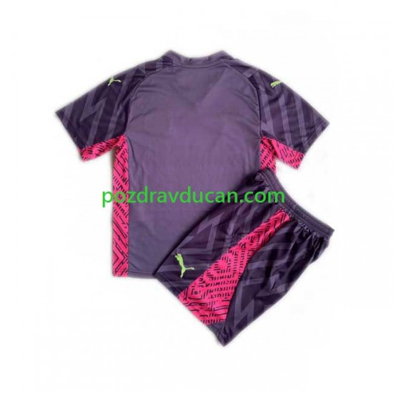 Nogometni Dresovi Manchester City Vratar Dječji Gostujući dres 2023-2024 Kratkih Rukava