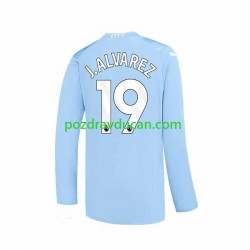 Nogometni Dresovi Manchester City J. ALVAREZ 19 Muški Domaći dres 2023-2024 Dugi Rukav