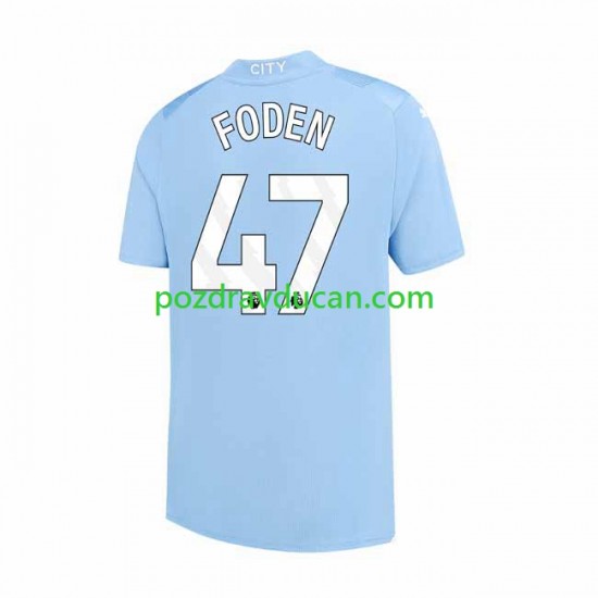 Nogometni Dresovi Manchester City Phil Foden 47 Muški Domaći dres 2023-2024 Kratkih Rukava