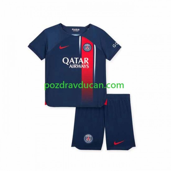 Nogometni Dresovi Paris Saint-Germain Dječji Domaći dres 2023-2024 Kratkih Rukava