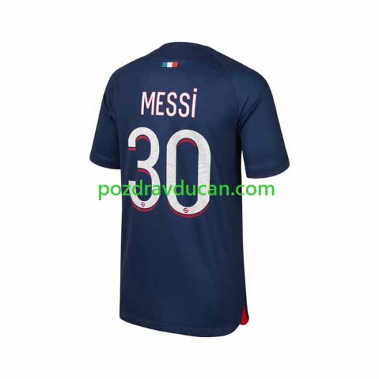 Nogometni Dresovi Paris Saint-Germain Lionel Messi 30 Muški Domaći dres 2023-2024 Kratkih Rukava