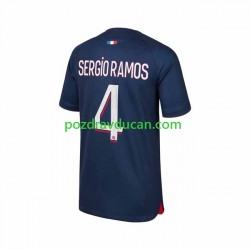 Nogometni Dresovi Paris Saint-Germain Sergio Ramos 4 Muški Domaći dres 2023-2024 Kratkih Rukava