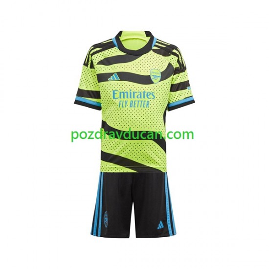 Nogometni Dresovi Arsenal Dječji Gostujući dres 2023-2024 Kratkih Rukava