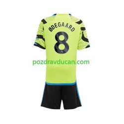 Nogometni Dresovi Arsenal Odegaard 8 Dječji Gostujući dres 2023-2024 Kratkih Rukava