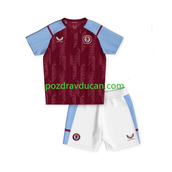 Nogometni Dresovi Aston Villa Dječji Domaći dres 2023-2024 Kratkih Rukava