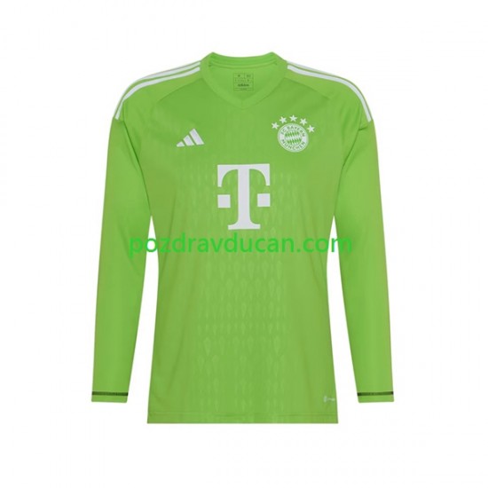 Nogometni Dresovi FC Bayern München Vratar Muški Gostujući dres 2023-2024 Dugi Rukav