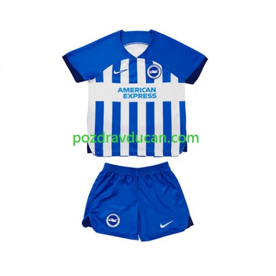 Nogometni Dresovi Brighton & Hove Albion Dječji Domaći dres 2023-2024 Kratkih Rukava