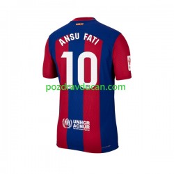 Nogometni Dresovi FC Barcelona Ansu Fati 10 Muški Domaći dres 2023-2024 Kratkih Rukava