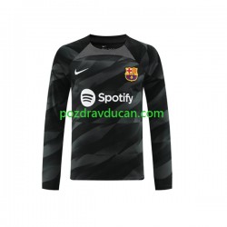 Nogometni Dresovi FC Barcelona Vratar Muški Gostujući dres 2023-2024 Dugi Rukav