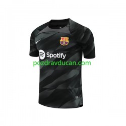 Nogometni Dresovi FC Barcelona Vratar Muški Gostujući dres 2023-2024 Kratkih Rukava