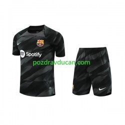 Nogometni Dresovi FC Barcelona Vratar Dječji Gostujući dres 2023-2024 Kratkih Rukava