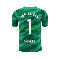 Nogometni Dresovi FC Barcelona Ter Stegen 1 Vratar Muški Domaći dres 2023-2024 Kratkih Rukava