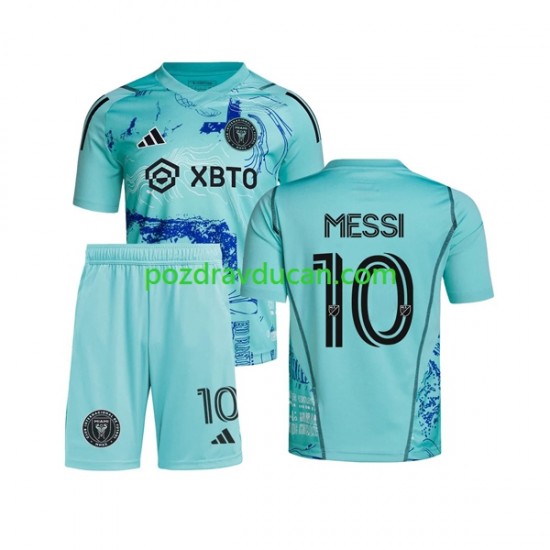 Nogometni Dresovi Inter Miami Lionel Messi 10 Special Dječji Domaći dres 2023-2024 Kratkih Rukava