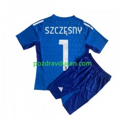 Nogometni Dresovi Juventus Wojciech Szczesny 1 Vratar Dječji Domaći dres 2023-2024 Kratkih Rukava