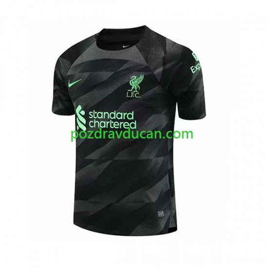 Nogometni Dresovi Liverpool Vratar Muški Gostujući dres 2023-2024 Kratkih Rukava