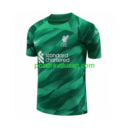 Nogometni Dresovi Liverpool Vratar Muški Domaći dres 2023-2024 Kratkih Rukava