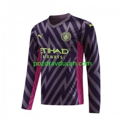 Nogometni Dresovi Manchester City Vratar Muški Gostujući dres 2023-2024 Dugi Rukav