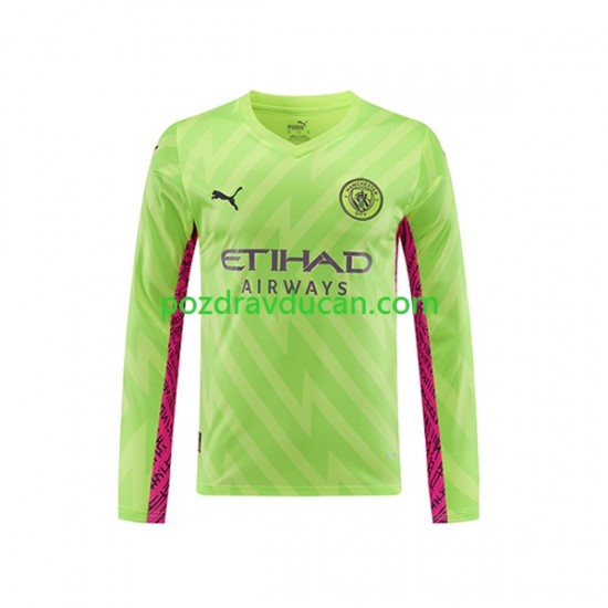 Nogometni Dresovi Manchester City Vratar Muški Treći dres 2023-2024 Dugi Rukav