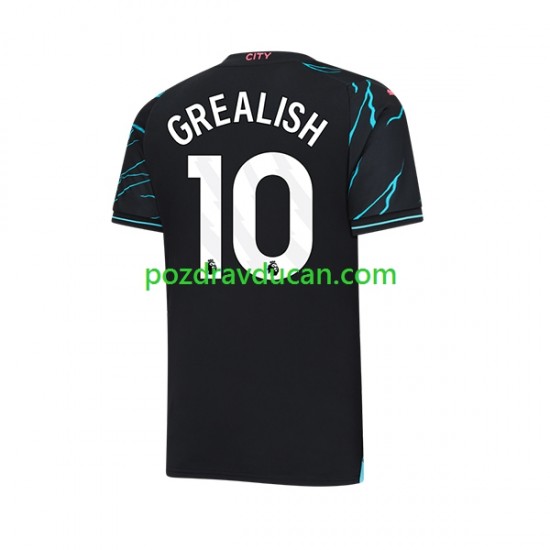 Nogometni Dresovi Manchester City Jack Grealish 10 Muški Treći dres 2023-2024 Kratkih Rukava