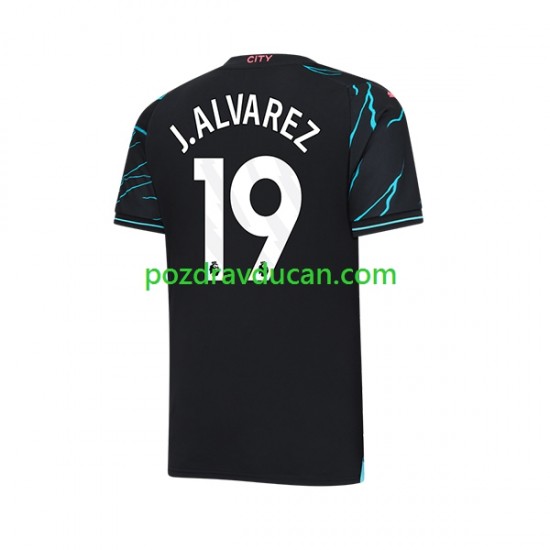 Nogometni Dresovi Manchester City Julian Alvarez 19 Muški Treći dres 2023-2024 Kratkih Rukava