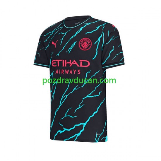 Nogometni Dresovi Manchester City Julian Alvarez 19 Muški Treći dres 2023-2024 Kratkih Rukava