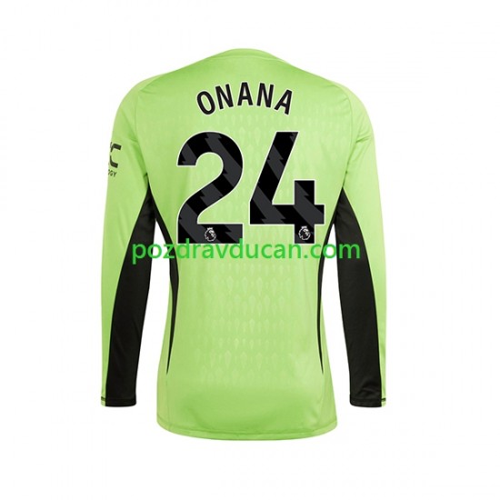 Nogometni Dresovi Manchester United Andre Onana 24 Vratar Muški Domaći dres 2023-2024 Dugi Rukav