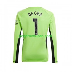 Nogometni Dresovi Manchester United De Gea 1 Vratar Muški Domaći dres 2023-2024 Dugi Rukav
