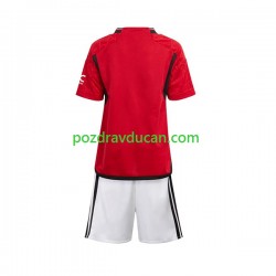 Nogometni Dresovi Manchester United Dječji Domaći dres 2023-2024 Kratkih Rukava
